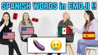 GUESS EMOJI ! Spanish words that DON'T EXIST in English