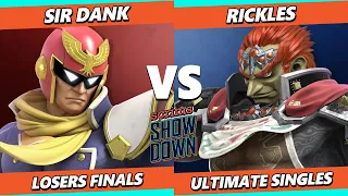 Scrims Showdown 77 Losers Finals - Sir Dank (Captain Falcon) Vs. Rickles (Ganondorf) Smash Ultimate