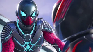 Spider-Man 2 PS5 Raft mission 25th century Suit and Tokusatsu suit