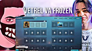 ФРОЗЕН ПРОТИВ ВЕТРЕЛ КАК FROZEN РАЗВАЛИЛ ВЕТРЕЛА ЖЁСТКИЙ ТДМ МАТЧ PUBG MOBILE