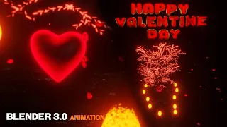 Happy valentine's day animation