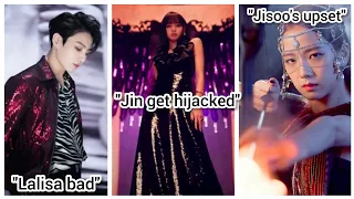 when BTS and Blackpink fight with misheard lyrics 😂 | BTS misheard lyrics