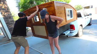 DIY Truck Bed Camper/ Tiny House - Build Part 2