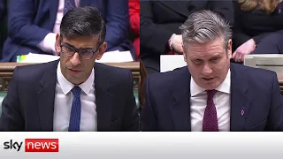 PMQs: Keir Starmer asks PM if the job is 'too big for him'