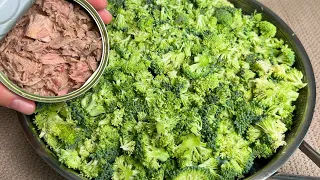 If you have broccoli and tuna at home. It's so delicious that I make it almost every day!