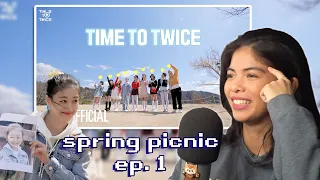 "TIME TO TWICE" Spring Picnic EP.01 [reaction]