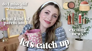 Chit Chat GRWM // Do I miss "old" Youtube? Imposter syndrome? Body self-love as a parent?