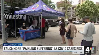 Fauci Says More ‘Pain and Suffering' Ahead as Cases Rise | NBC New York