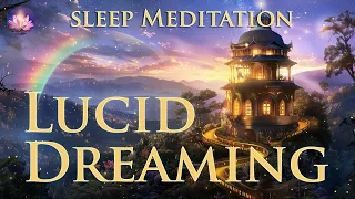 Lucid Dreaming Sleep Hypnosis To Control & Remember Your Dreams (Subliminal, Binaural Beats 7.83 Hz)