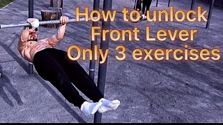 Front Lever (Tutorial)