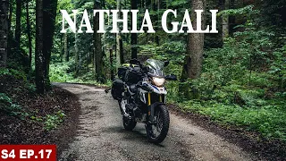 AMAZING NATHIA GALI AND MUSHKPURI TOP GALIYAT- S04 EP. 17 | KASHMIR MOTORCYCLE TOUR