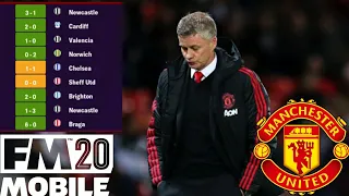 Ole Gunnar Solskjær (Manchester United) Tactics FM20 MOBILE 433 wide