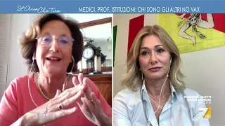 Vaccini e green pass, lo scontro tra Francesca Donato e Stefania Salmaso