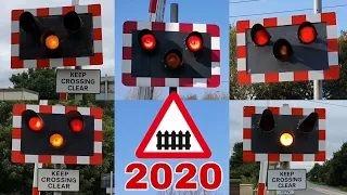 UK Level Crossings with Halogen Lights (2020)