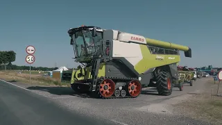 Krajowe Dni Pola Minikowo 2021 przekazanie kombajnów CLAAS LEXION 8800 oraz TUCANO 440 Agro-land