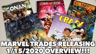New Marvel Trades Releasing (1/15/2020) Overview!