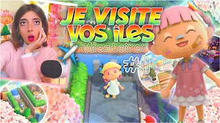 JE JUGE VOS ÎLES en ALÉATOIRE dans ANIMAL CROSSING NEW HORIZONS ! ✈️✨#4