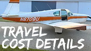 Flying Your Own Airplane…Cheaper Than Driving? | Detailed Cost Comparison | Mooney M20