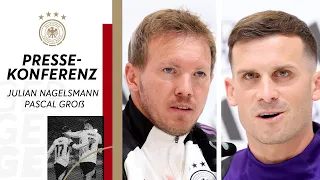 🎙️ Pressekonferenz der Nationalmannschaft mit Julian Nagelsmann und Pascal Groß