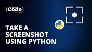 Take A Screenshot Using Python | How To Take Screenshots Using Python | #Shorts | SimpliCode
