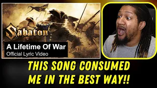 SABATON - A Lifetime Of War (Official Lyric Video) Reaction