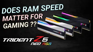 Do you need Faster RAM for Gaming? You might be surprised