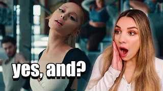 REACTING TO ARIANA GRANDE'S COME BACK (yes, and?)