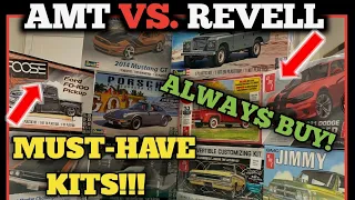 AMT vs. Revell: Must-Have KITS! Never SLEEP on These: You'll REGRET It!