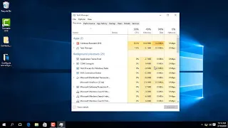 Monitor performance using Task manager and Resource Monitor