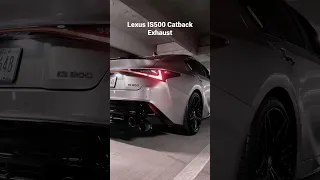 Lexus IS500 Catback Exhaust Revs