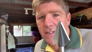 Edge Broadhead Sharpening Start to Finish