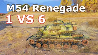 World of Tanks M54 Renegade - 12 Kills 8,2K Damage | 1 VS 6