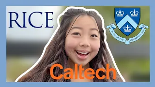 CALTECH VS COLUMBIA VS RICE | My College Decision Process & Revealing Where I'm Going!