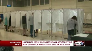 NH Senate passes Congressional redistricting map; governor says he will veto