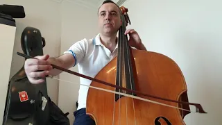 Milhaud - La création du monde (op.81), 2nd movement - Double Bass Solo excerpt