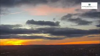 Stunning sunrise in Cleveland after blood moon lunar eclipse