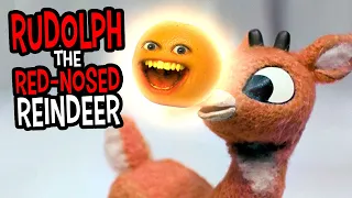 Annoying Orange - Storytime: Rudolph the Red Nosed Reindeer!