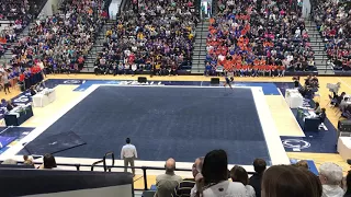 Rachel Slocum 2018 Floor at Regionals