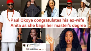 Paul Okoye ex-wife Anita bags her master's degree in USA as fans dr@g ivy ifeoma for carrying belle