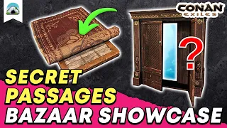 Aquilonian Secret Passages: Use Hidden Doors to create Secret Rooms - Bazaar Showcase | Conan Exiles