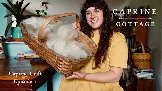 Caprine Craft Ep.1 | Processing Raw Wool