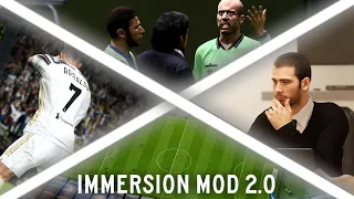 Immersion Mod 2.0 - PC (efootball PES 2021)