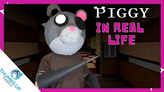 ESCAPING ROBLOX PIGGY Game In Real Life Book 2: Chapter 4 The Safe Place