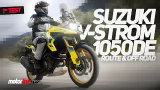 TEST SUZUKI V-STROM 1050 DE 2023 ROAD & OFFROAD | MOTORLIVE