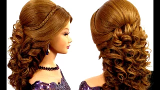 красивые вечерние прически на длинные волосы/Beautiful hairstyles for long hair