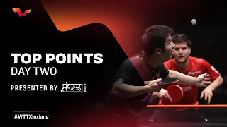 Top Points of Day 2 presented by Shuijingfang | WTT Cup Finals Xinxiang 2022