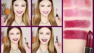 Top 10 Drugstore Fall Lipstick Picks | Try On + Swatches | BeautyBuzzHub