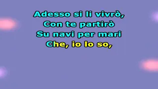 Con Te Partiro - Karaoke - Andrea Bocelli - Transpose -1 Lower Key