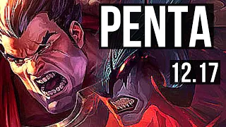 DARIUS vs AATROX (TOP) | Penta, Rank 2 Darius | EUW Challenger | 12.17