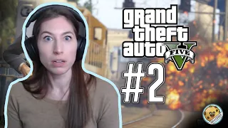 FIRST ROBBERY AND MEETING TREVOR... (No more Trevor please!) | Ep. 2 | GTA V First Time Playthrough